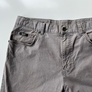 HUGO BOSS Gray Casual Pants